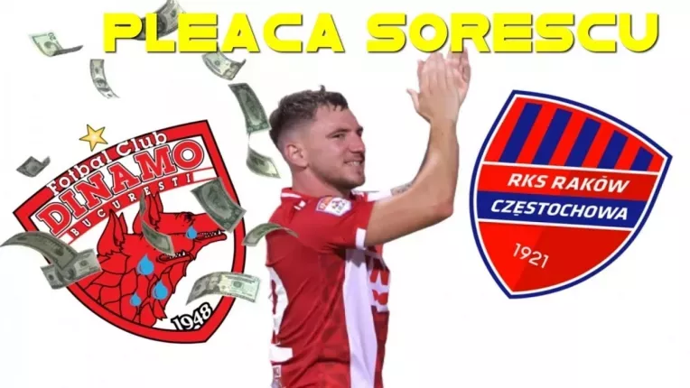 Ce va face Dinamo cu banii incasati din transferul lui Sorescu