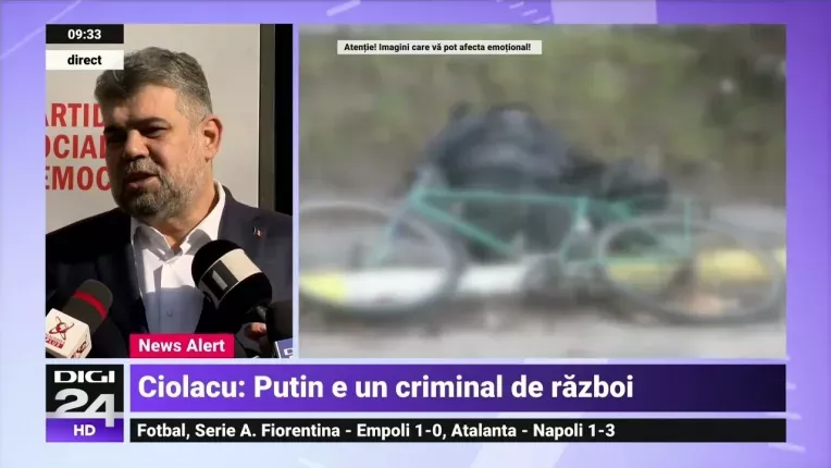Ciolacu despre discursul lui Zelenski in Parlament: Calea diplomatica e normala, nu calea Facebook