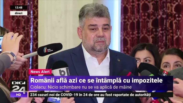 Ciolacu: Nu poti tine deficitul Romaniei pe cei care muncesc, cei cu venituri mici