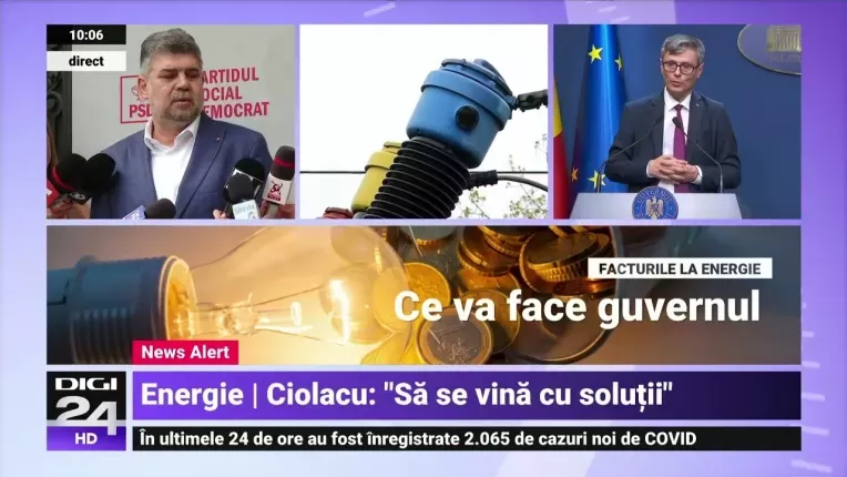 Ciolacu: Partenerii fac sedinte la Sinaia unde hotarasc ca vinovatii sunt ANRE si Ciolacu