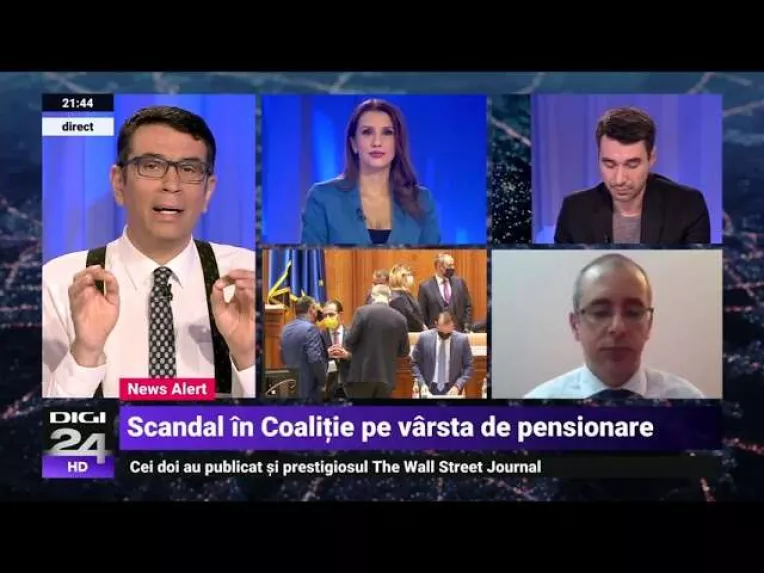 Claudiu Pandaru: Sistemul actual de pensii este nesustenabil