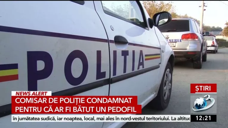 Comisar de politie din Capitala, condamnat la doi ani de inchisoare pentru ca a batut suspecti de pedofilie