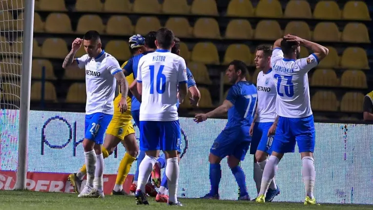 Craiova, OUT din lupta la titlu? Esec contra Academicii Clinceni, 0-1