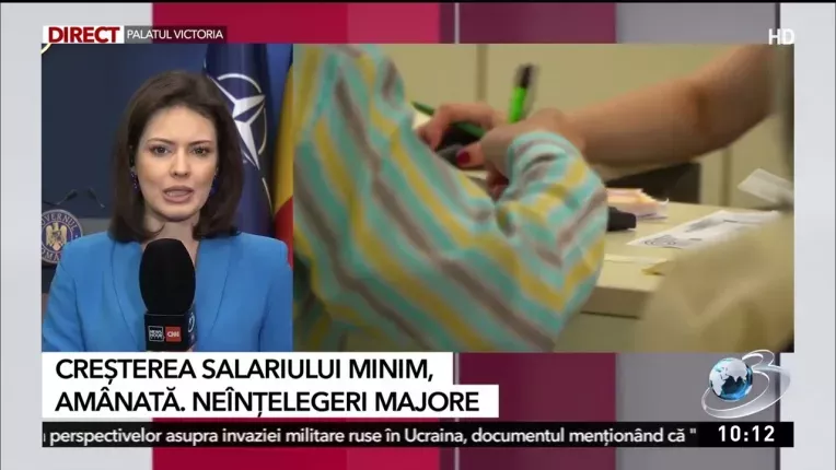 Cresterea salariului minim, amanata. Sunt neintelegeri majore