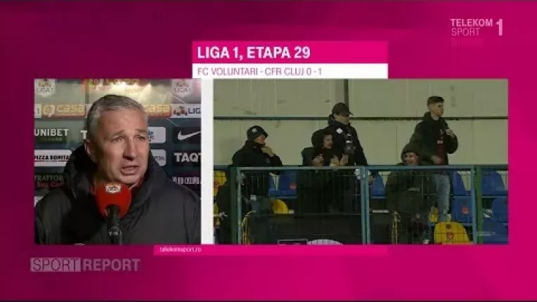 Dan Petrescu si suporterul patimas:  "M-a injurat non-stop. Nu s-a uitat deloc la meci"
