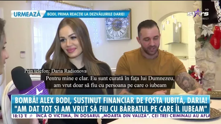 Daria da de pamant cu Alex Bodi aflat in arest la domiciliu!