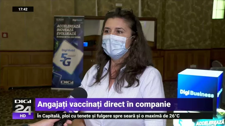 Grupul Digi se implica in campania de vaccinare: angajatii si rudele lor, vaccinati in companie
