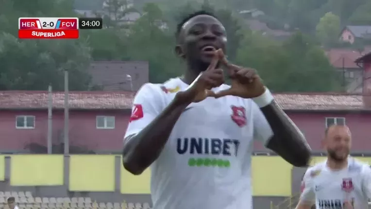 Hermannstadt - Voluntari 2-1. Sibienii, neinvinsi in Superliga. Dubla fabuloasa Alhassan
