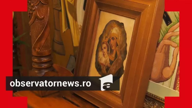 Icoana facatoare de minuni, adusa de la Muntele Athos