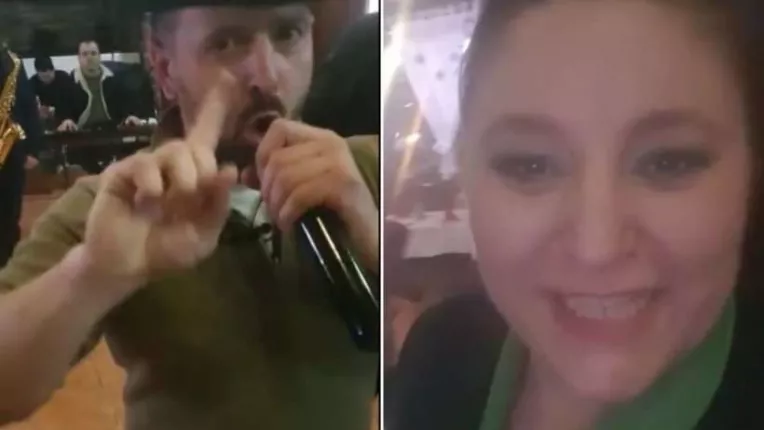 Ieseanul care a participat la petrecerea transmisa LIVE de Diana Sosoaca, amendat