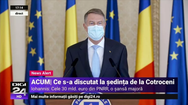 Klaus Iohannis: Nu exista motive care sa ne determine sa nu folosim toate vaccinurile aprobate de UE