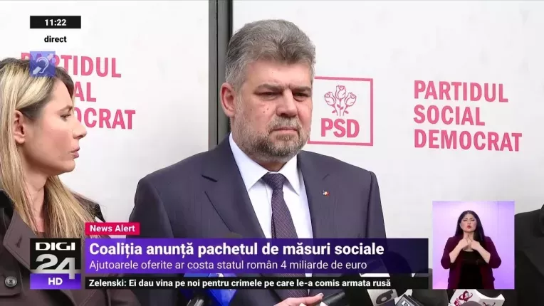 Marcel Ciolacu, despre masurile sociale si economice: PSD a lucrat la cele mai multe dintre ele