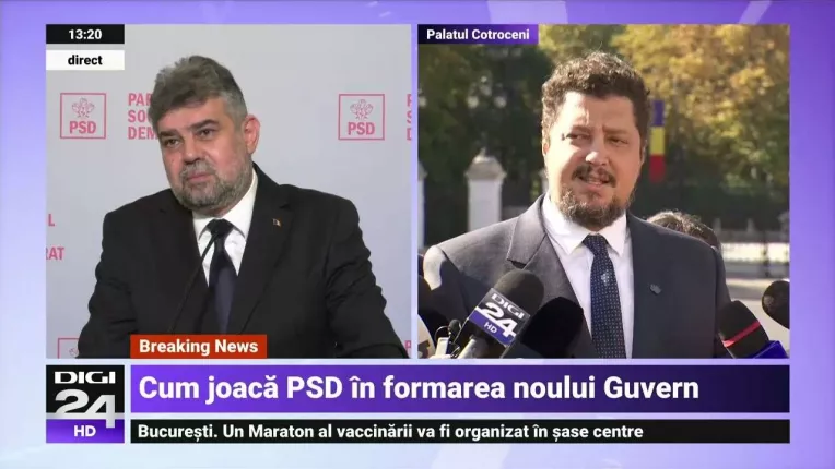 Marcel Ciolacu spune ca PSD nu va discuta cu Florin Citu, ci cu premierul desemnat