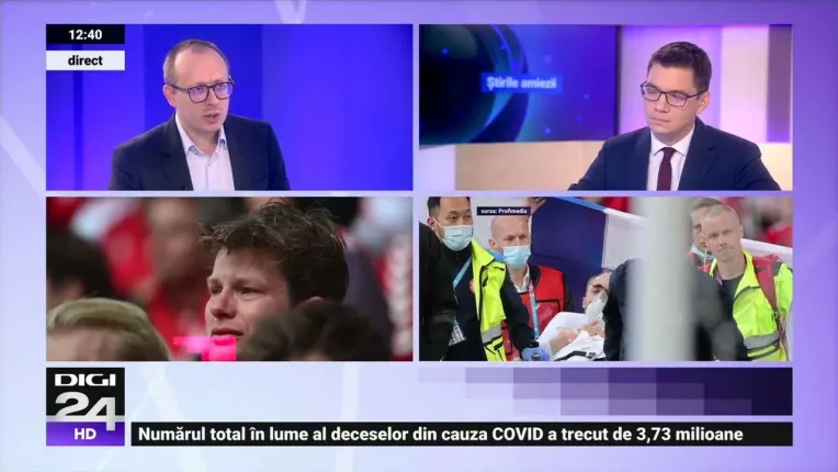 Negrutiu, despre Christian Eriksen: Aceasta imagine se poate da, pentru mesajul pe care il aduce