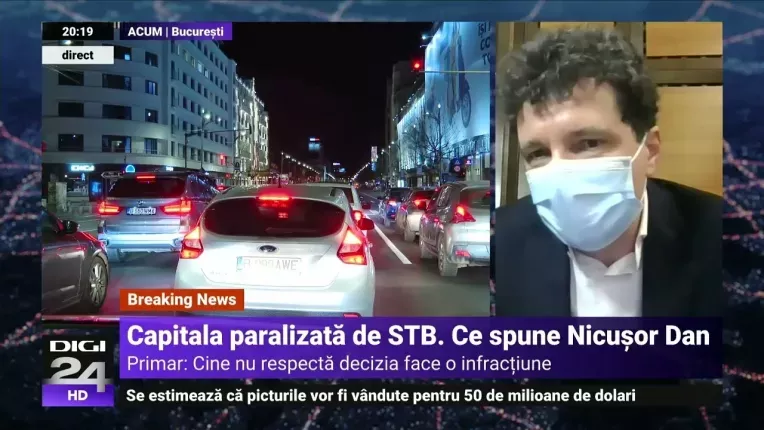 Nicusor Dan: Discut cu angajatii STB, dar nu prin intermediul "acestui lider penal"