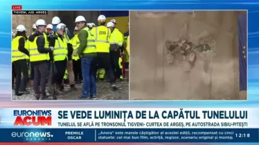 Primul tunel de autostrada din Romania, numit "Daniela", este aproape gata