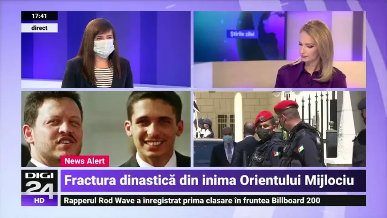 Printul Hamzah bin Hussein al Iordaniei in arest la domiciliu, a reusit sa transmita un mesaj la BBC