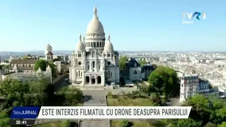 Revolta operatorilor de drone din Paris. Filmatul deasupra capitalei Frantei cu aceste dispozitive este interzis