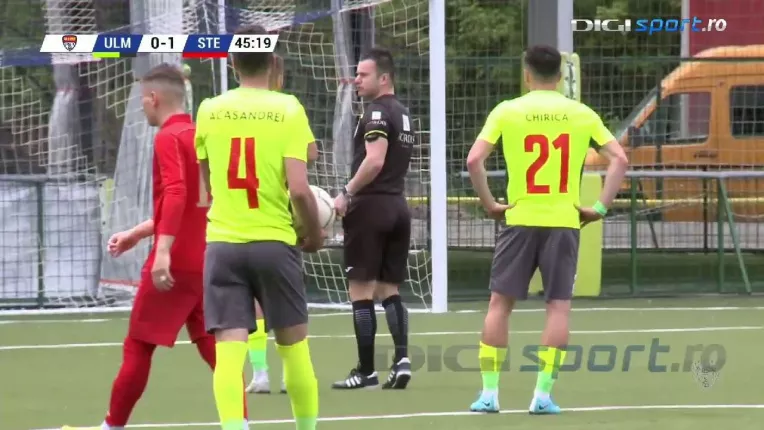 Steaua a castigat meciul tur cu Mostistea Ulmu, contand pentru primul baraj de promovare in Liga 2