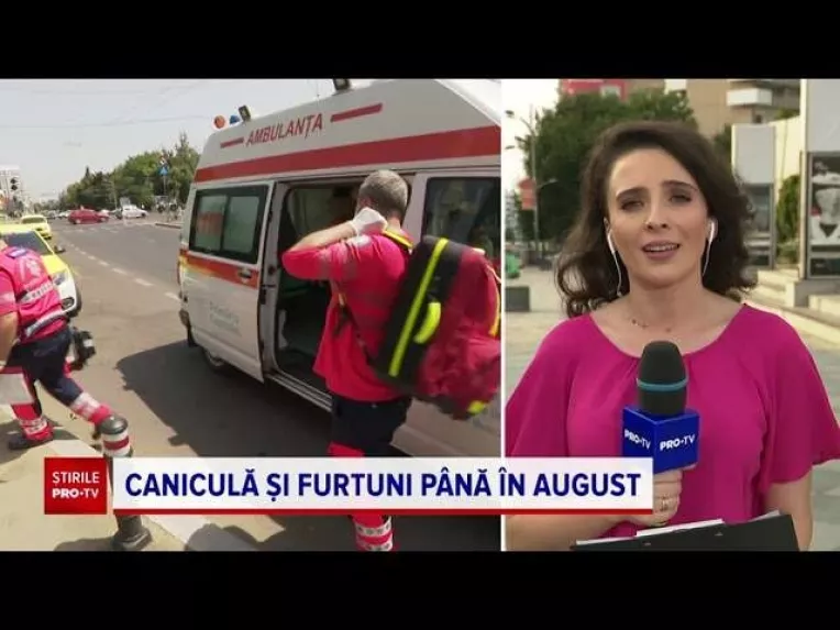 Sute de romani au avut nevoie de ingrijiri medicale din cauza caniculei