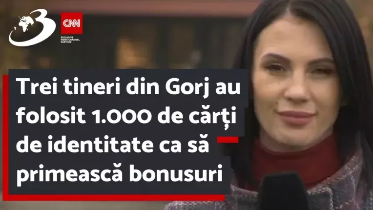 Trei tineri din Gorj au folosit 1.000 de carti de identitate ca sa primeasca bonusuri la jocuri online