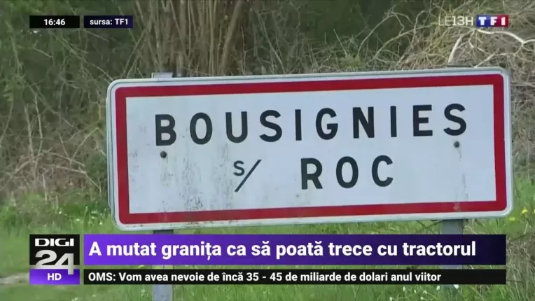 Un fermier belgian a mutat din greseala granita tarii sale cu Franta
