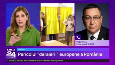 Victor Ponta: "Nu o voi vota pe Elena Lasconi." Ce spune despre Calin Georgescu